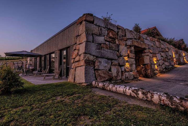 Ferienhaus für 4 Personen, mit Sauna und Garten