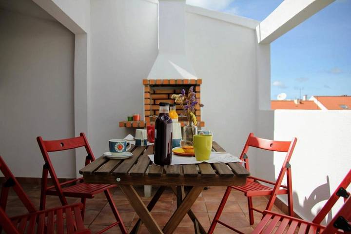 Casa de férias para 6 pessoas, com Varanda e Terraço e ainda Vista em Mafra