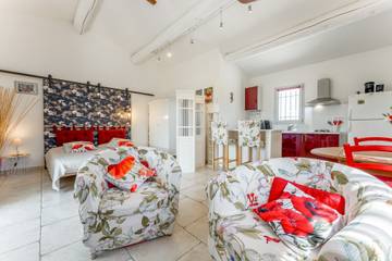 Location De Vacances pour 2 Personnes dans Cabrières-d'Avignon, Parc naturel régional du Luberon, Photo 2