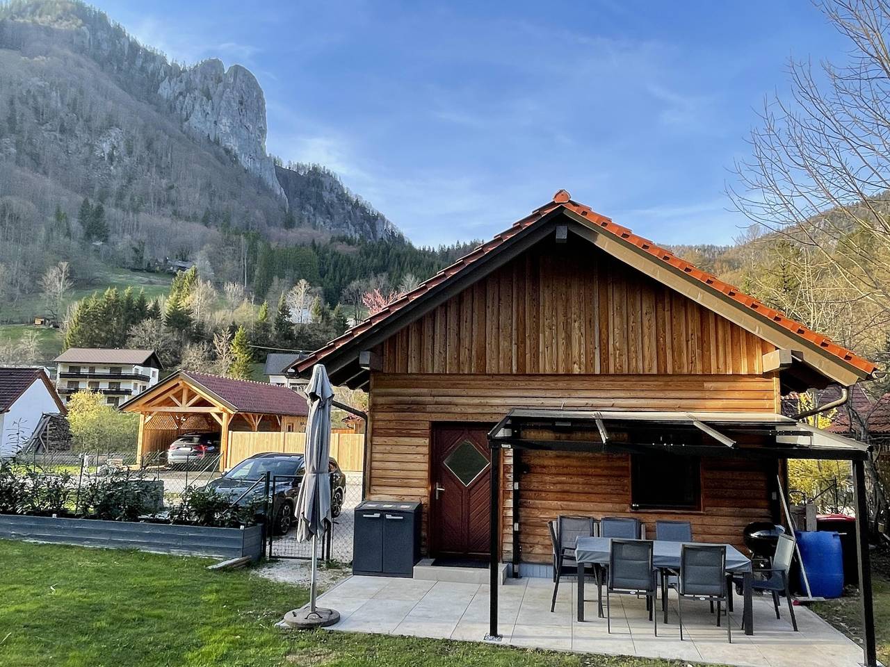 Ferienhaus für 4 Personen mit Terrasse in Klaus an der Pyhrnbahn, Kirchdorf an der Krems (Bezirk)