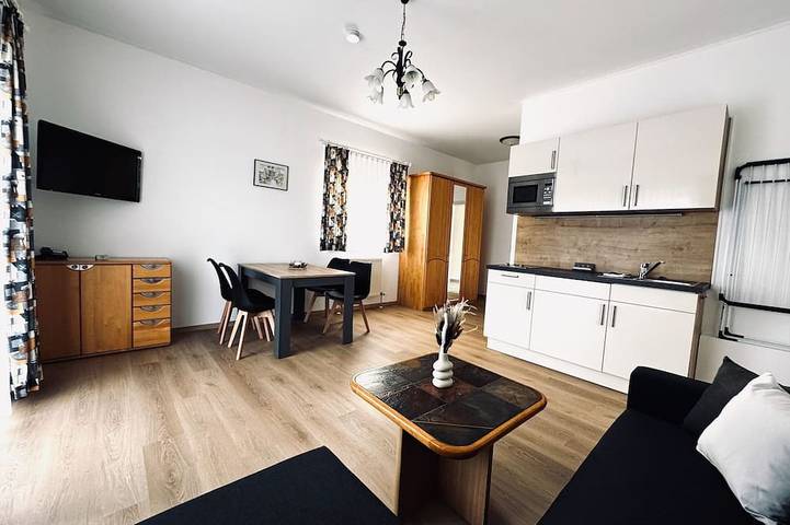 Ferienwohnung für 3 Personen, mit Garten und Balkon in Bad Gögging