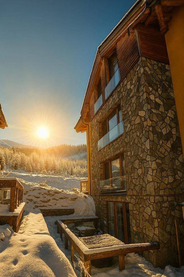 Hütte für 6 Personen, mit Whirlpool und Terrasse in der Slowakei