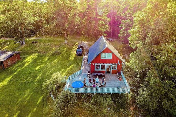 Relaxhouse mit Hottube, Sauna, Boot in Olofströms und Umgebung