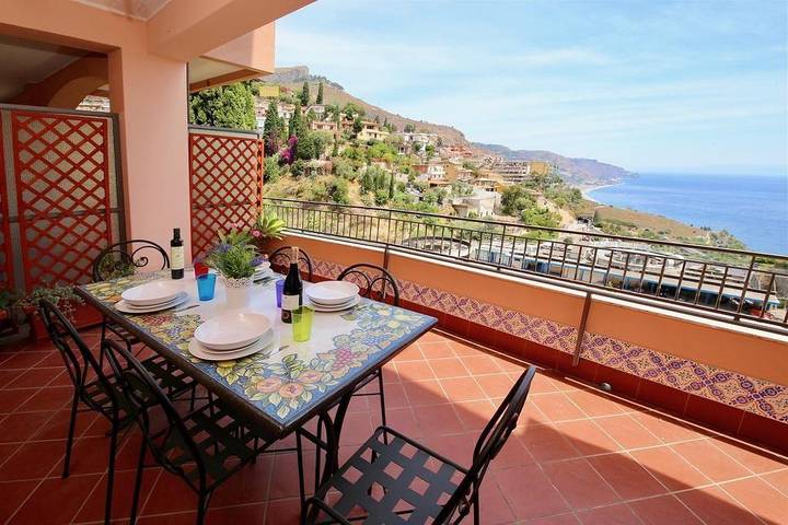 Ferienwohnung für 4 Personen, mit Balkon in Taormina - 3
