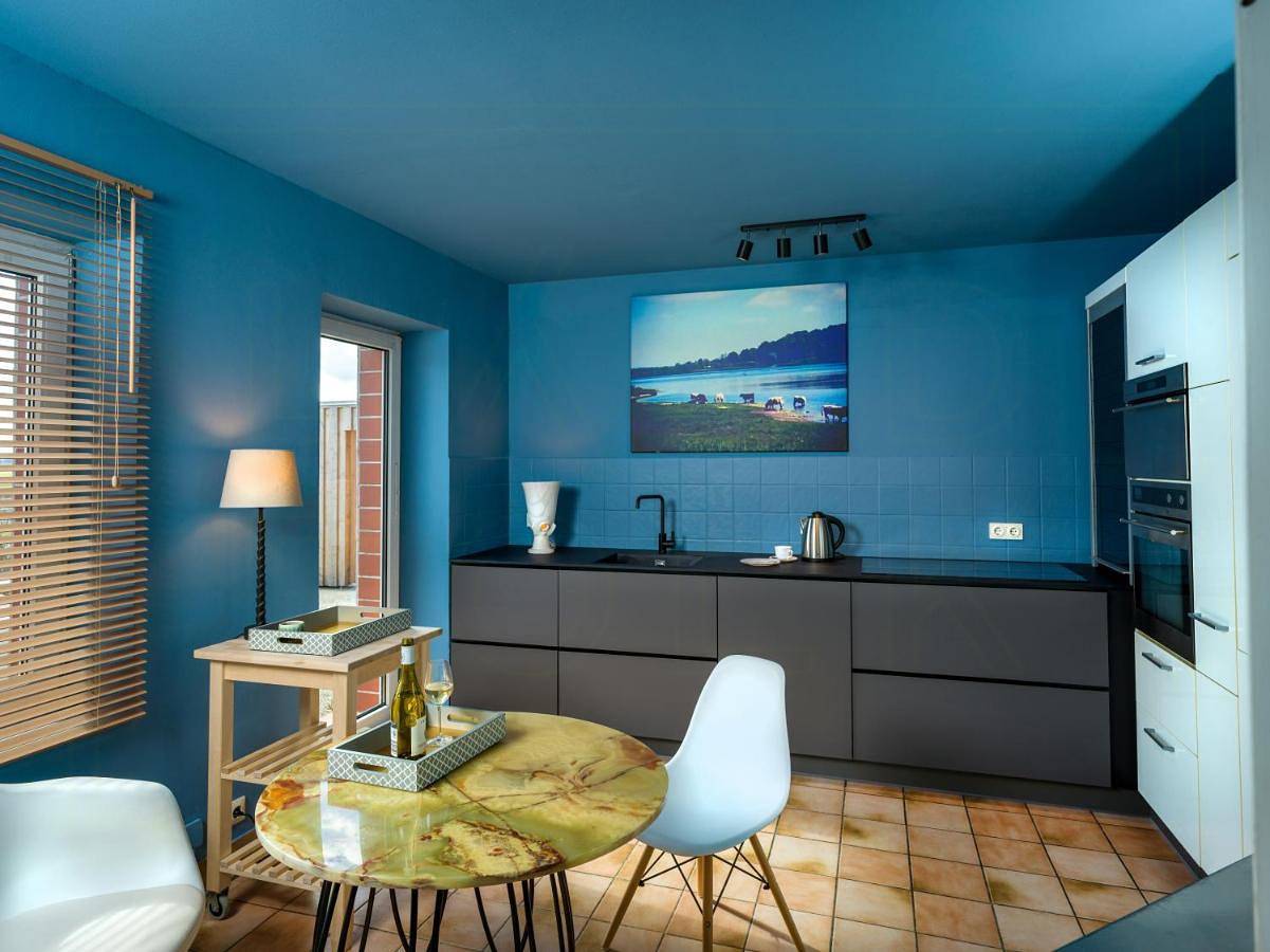 Stylish Apartment Zander On The Eider River Bend in Süderstapel, Eider-Treene-Sorge