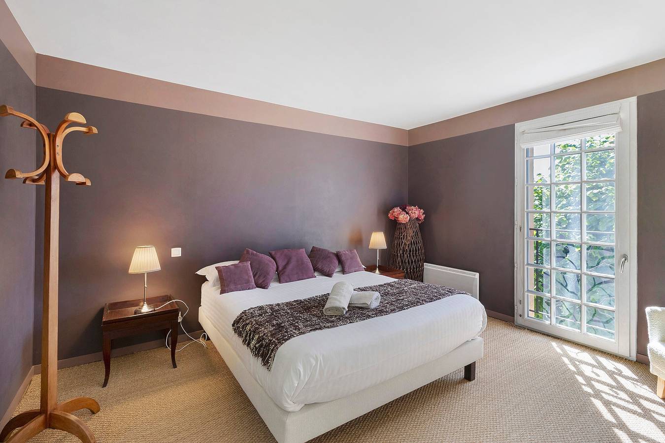 Gästezimmer „Aubergine“ mit Gemeinschaftspool nahe Sarlat in Proissans, Périgord Noir