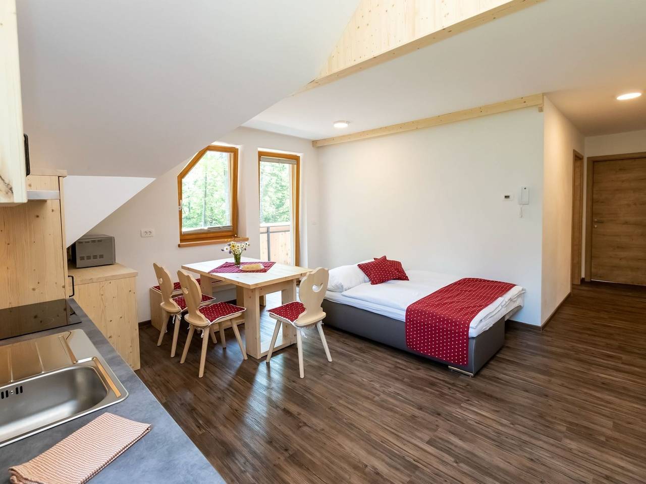 Geheel appartement, The Woodland Nook Apartments Bohinj - Standard Two Bedroom Apartment with Balcony in Bohinj, Nationaal park Triglav