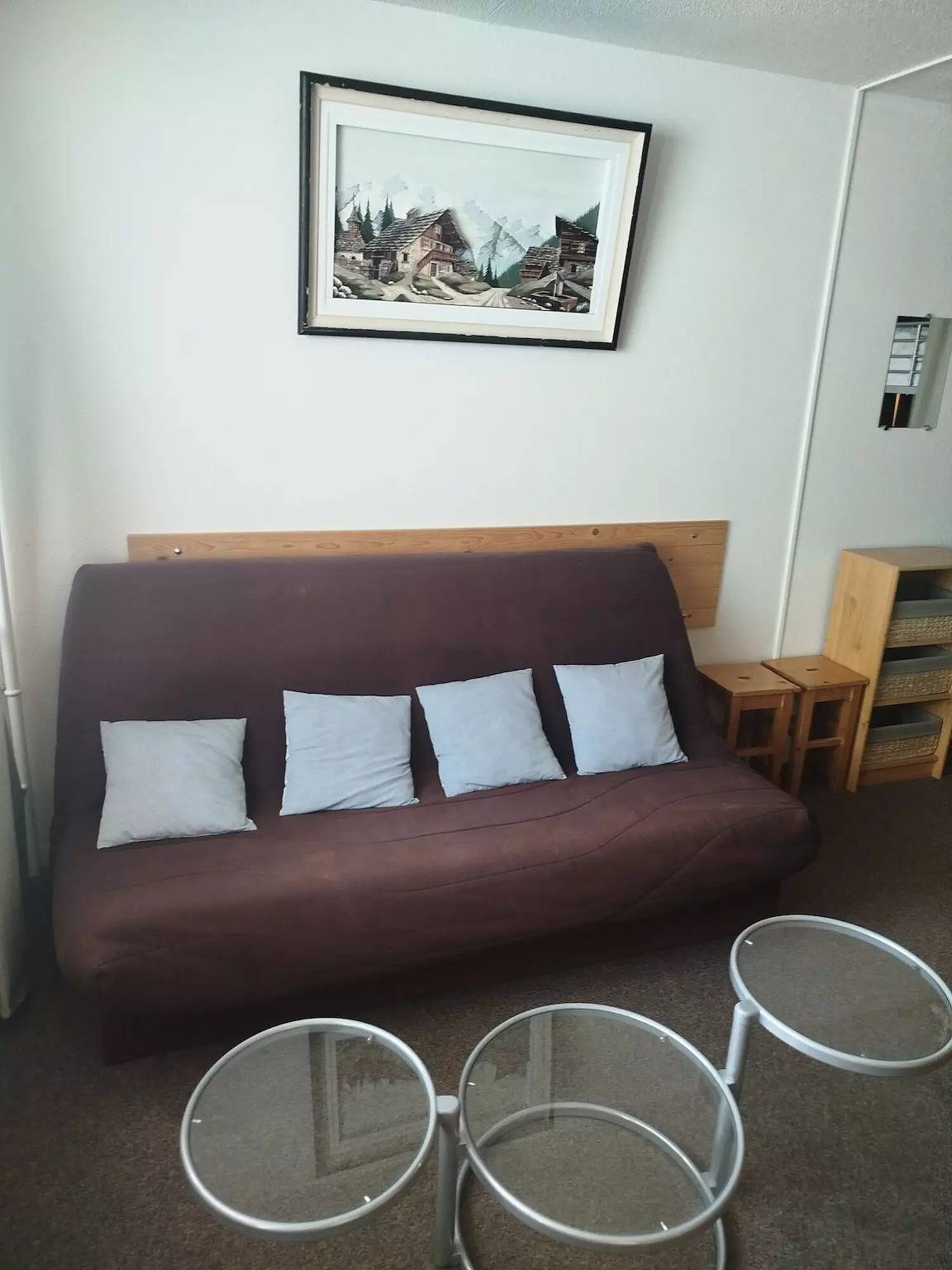 Studio entier, Studio + coin cabine au pied des pistes 5 personnes - Budget in La Mongie, Bagnères-de-Bigorre