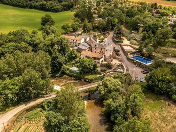 Camping pour 6 personnes, avec sauna dans l' Aveyron