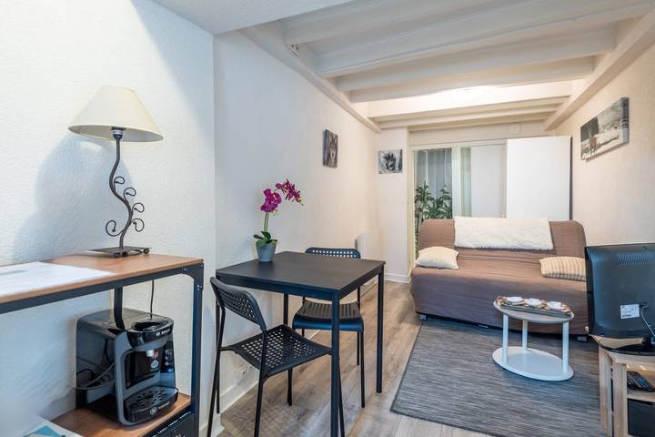 Studio pour 2 personnes, adapté aux familles