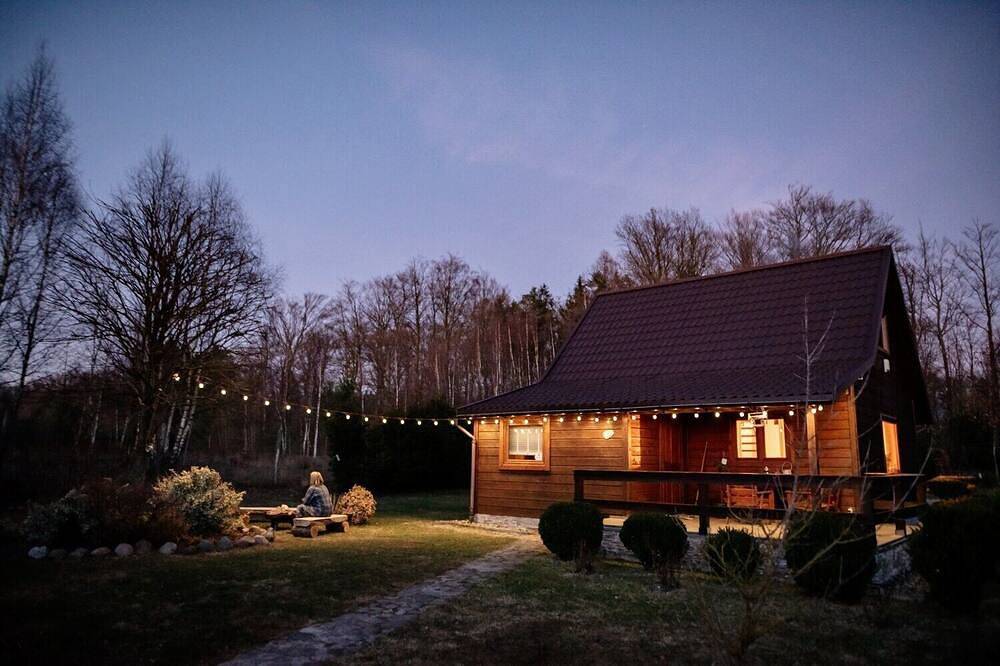 Beautiful Cottage with a fireplace in powiat wejherowski