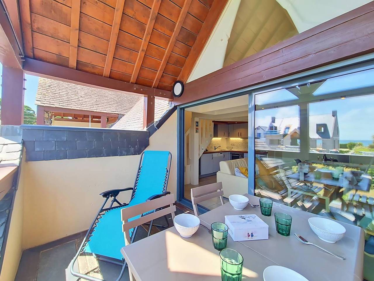 Appartement entier, Duplex vue mer - 4 pers. in Carnac, Côte des Mégalithes