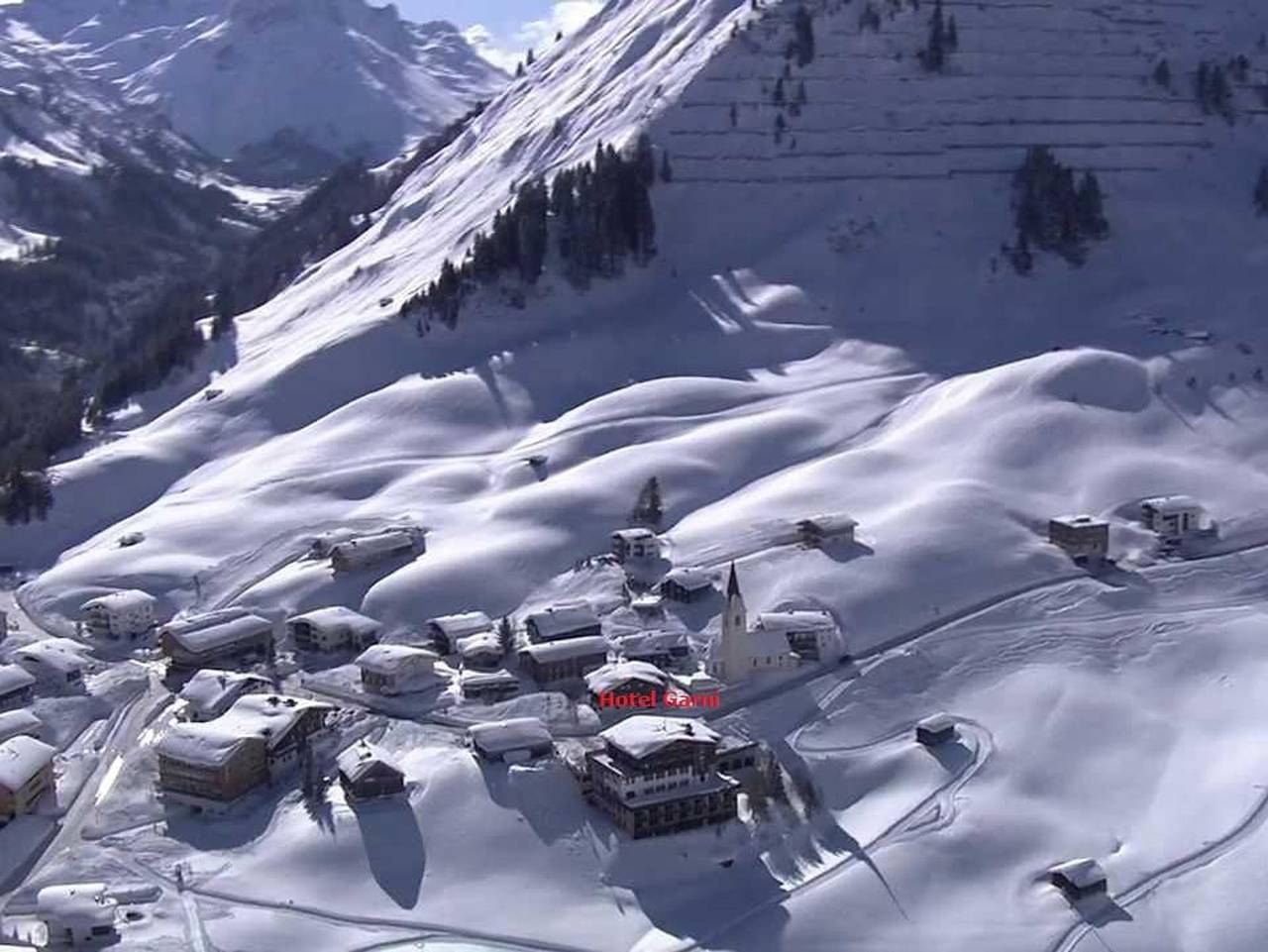 Hotel Garni in Warth, Bregenzerwald