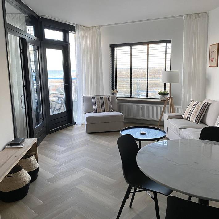 Ferienhaus für 3 Personen, mit Balkon und Balkon/Terrasse