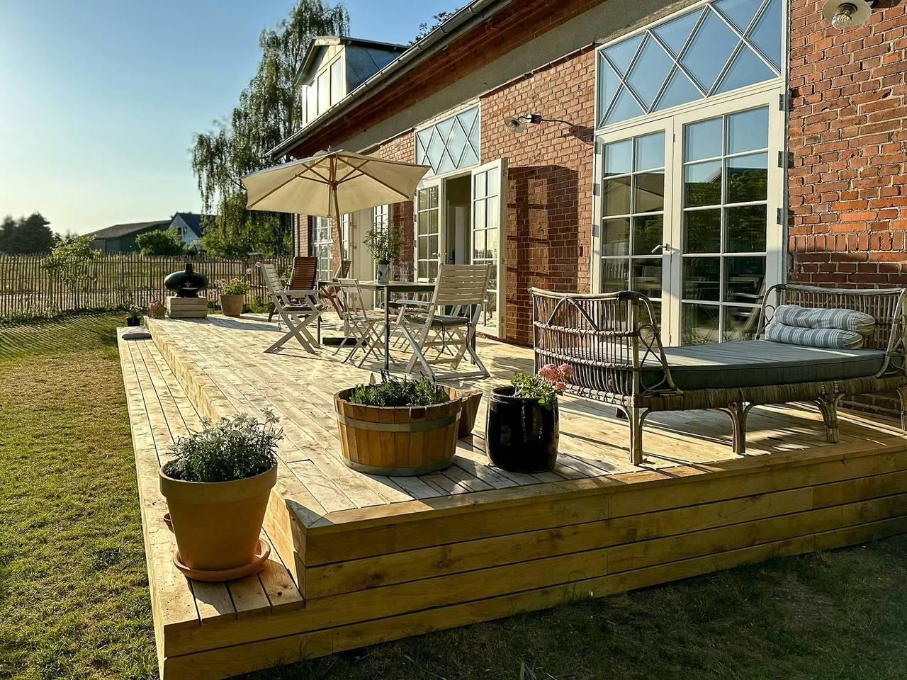 Ferieudlejning til 14 Personer i Bogø, Svenske Østersøen