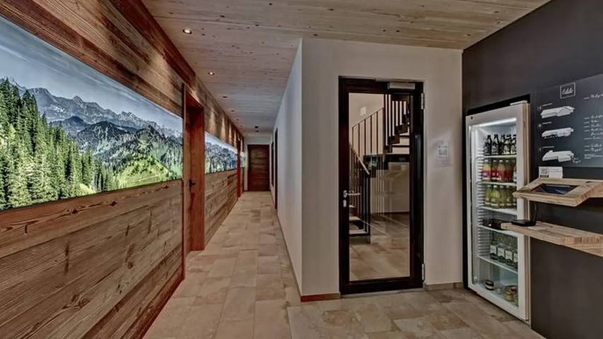 Hütte für 4 Personen, mit Balkon und Garten sowie Sauna in Oberstaufen - 3