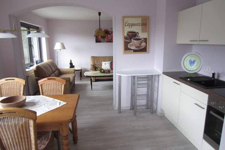 Ferienwohnung für 4 Personen, mit Garten und Sauna sowie Balkon in Mehring