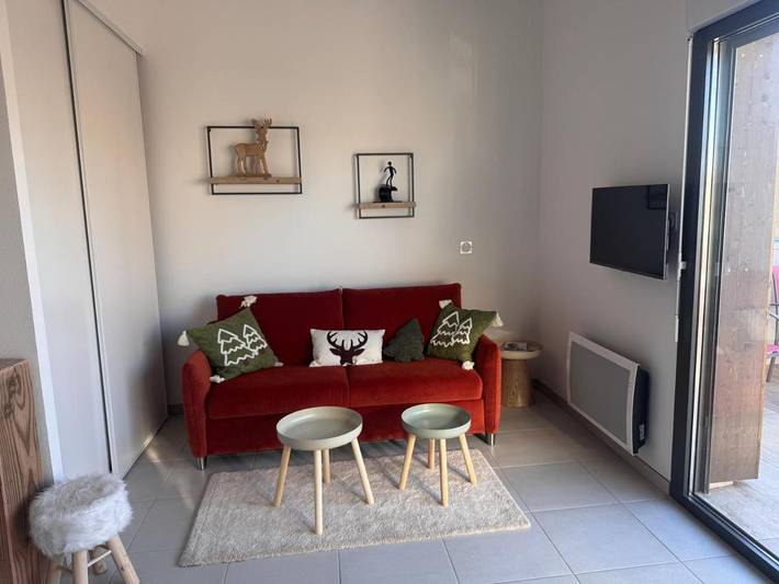 Gîte pour 4 personnes, avec terrasse et vue dans Office De Tourisme De Valberg - 4