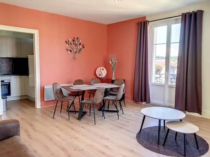 Appartement de vacances pour 4 personnes, avec Balcon et Vue