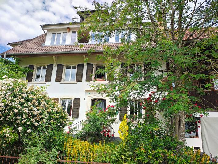 Ferienwohnung für 8 Personen, mit Balkon und Garten in Schopfheim