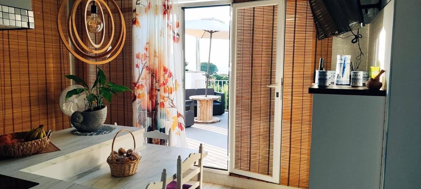 Casa Rural „El Encanto“ mit Bergblick, Wlan und Klimaanlage in Villarrasa, Huelva Provinz