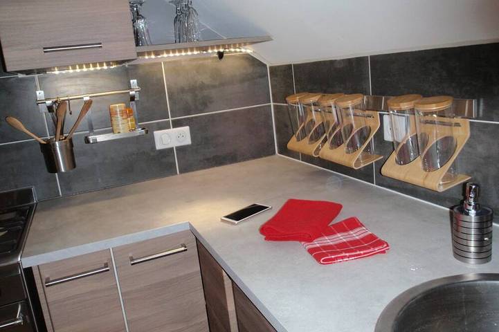 Gîte pour 5 personnes, avec jacuzzi et balcon à Saint-Clément-sur-Durance