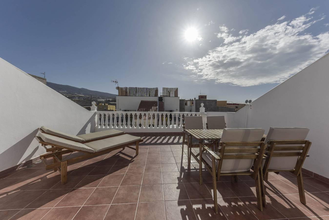 Ganze Wohnung, Ferienwohnung "Gaviota" in Playa San Juan nahe dem Strand mit Meerblick in Playa San Juan, Guía de Isora
