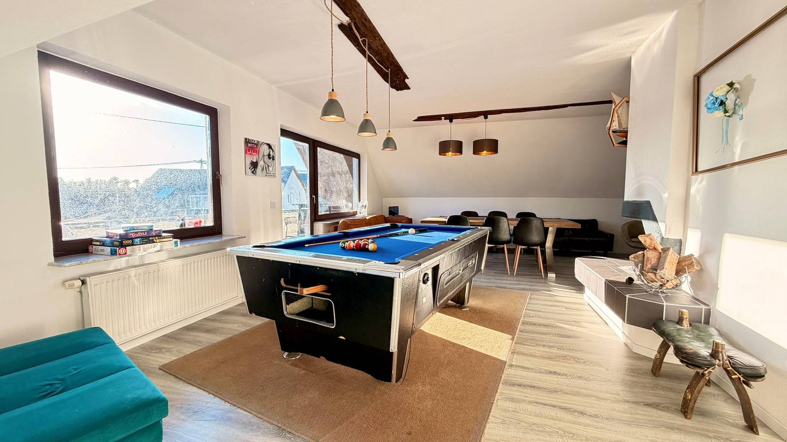Whirlpool Billiard Gruppenhaus  in Eppenrod, Lahn-Taunus