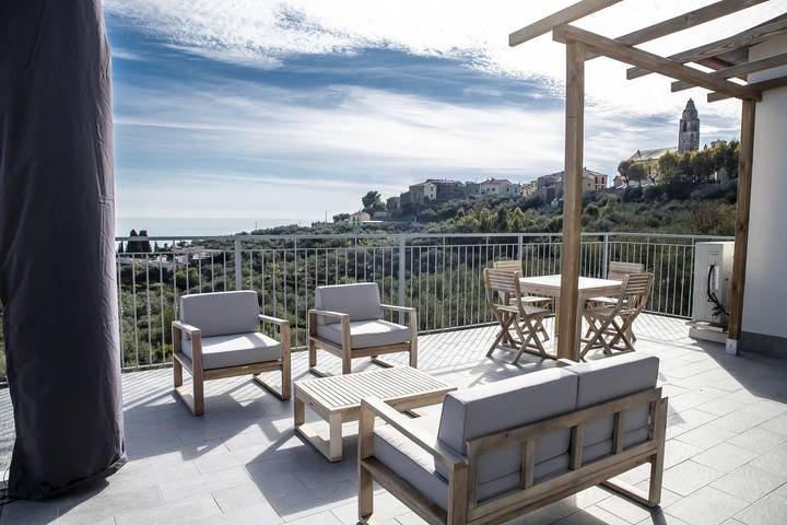 Ferienwohnung für 4 Personen, mit Terrasse in Cipressa - 4