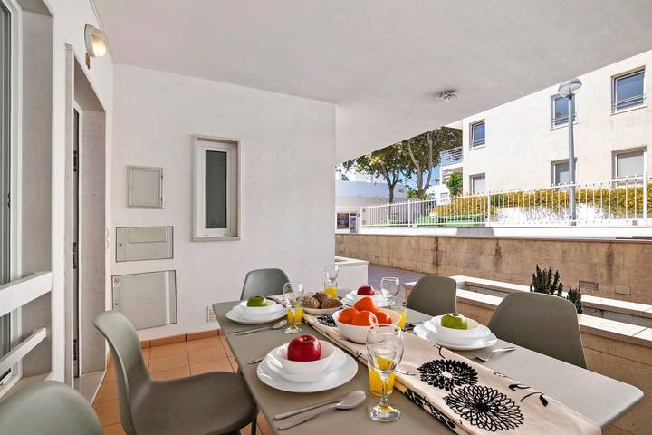 Gîte pour 6 personnes, avec balcon à Santa Luzia (Tavira)