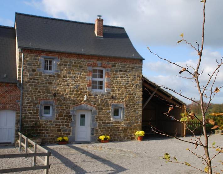 Gîte pour 4 personnes, avec terrasse et jardin dans le Nord-Pas-de-Calais