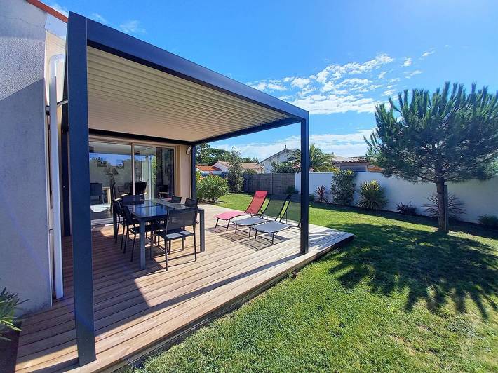 Location de vacances pour 6 personnes, avec jardin et terrasse à Saint-Palais-sur-Mer - 2