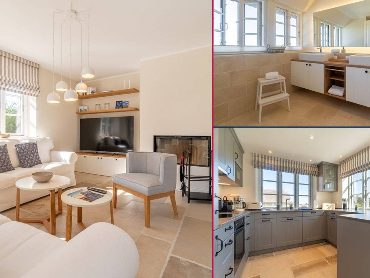 Ferienhaus Mit Meerblick für 6 Personen in Dunsum, Föhr