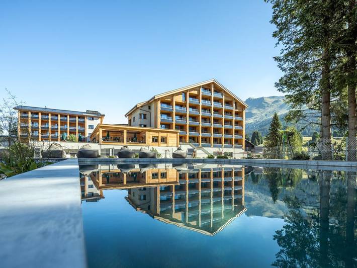 Hotel für 2 Personen, mit Balkon und Terrasse sowie Garten und Sauna in Valbella