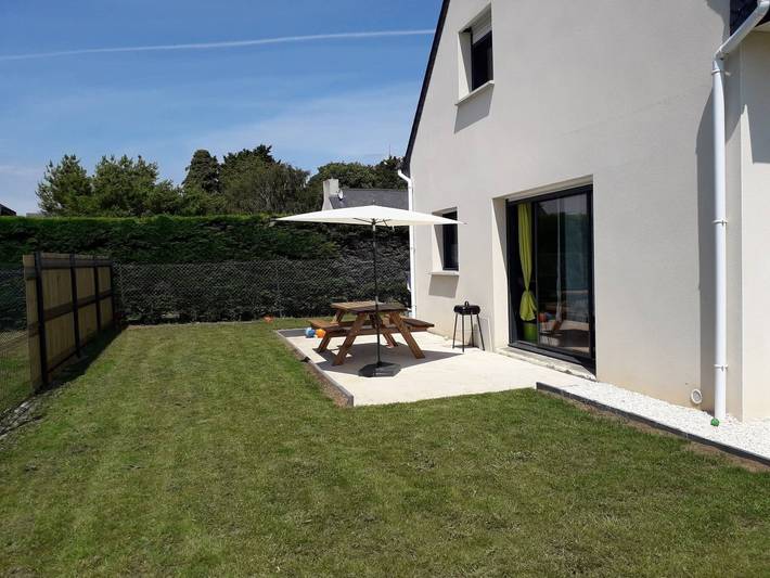 Ferienhaus „La Plouhinecoise“ mit Terrasse und Garten in Plouhinec (Morbihan), Côte des Mégalithes