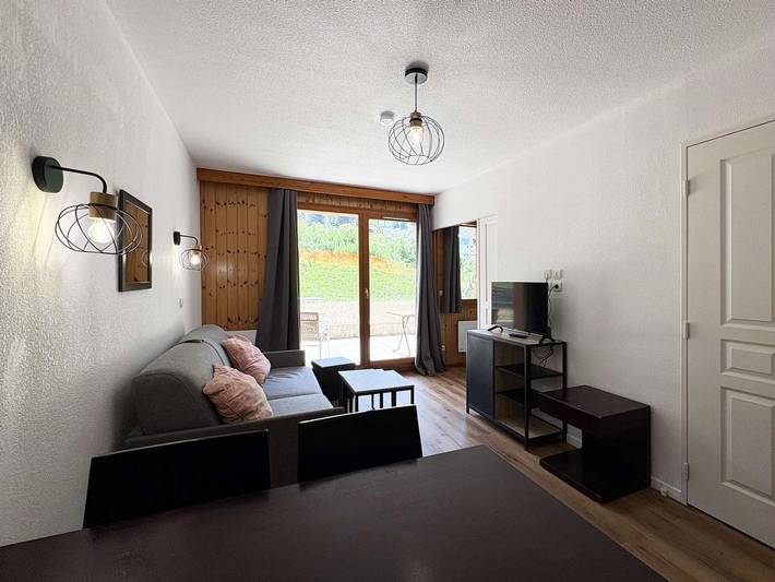 Ganze Wohnung, Appartement de standing avec piscine, sauna, hammam et wifi, au pied des pistes – Les Orres 1800 in Les Orres, Nationalpark Écrins