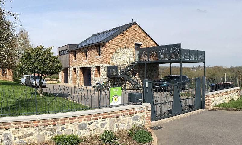 Gîte für 6 Personen, mit Garten und Sauna sowie Terrasse, mit Haustier