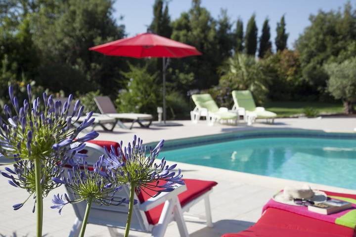 Gîte pour 8 personnes, avec piscine dans Bram - 3