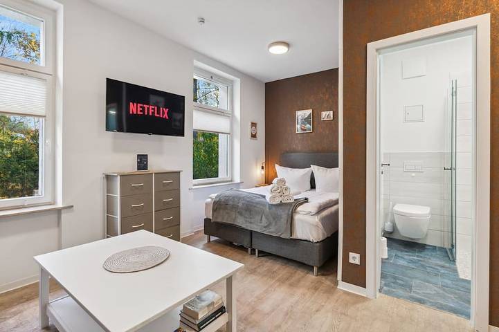 Ferienwohnung für 3 Personen, mit Garten und Terrasse