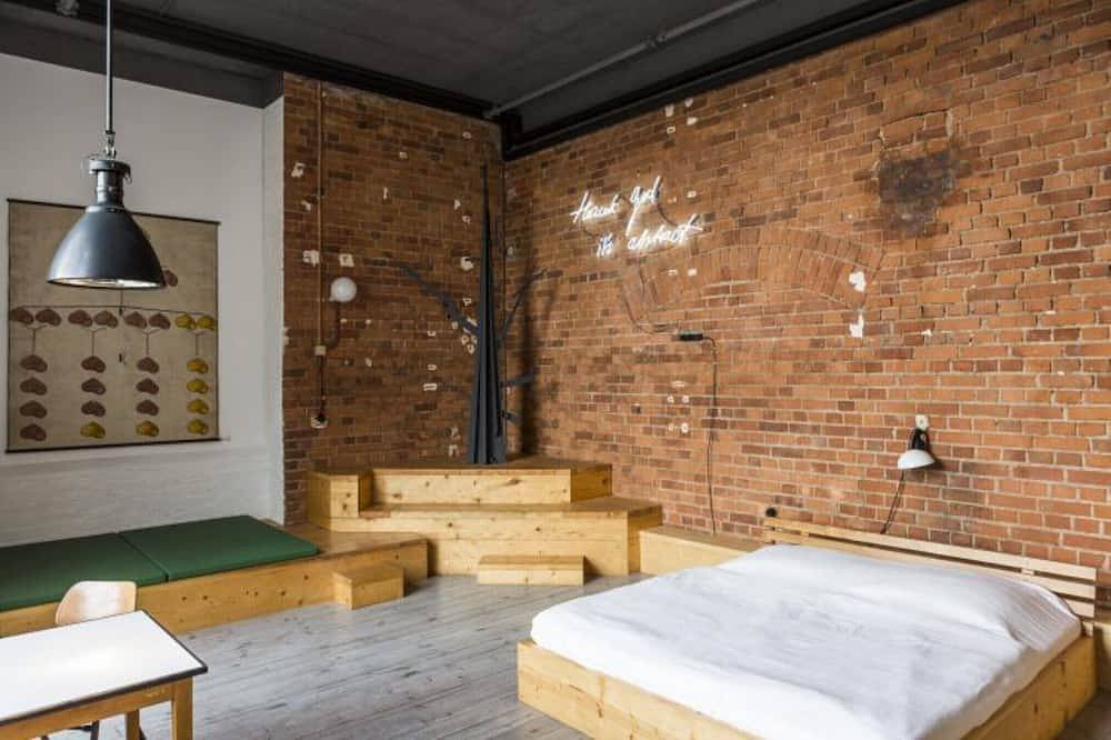Ganze Wohnung, 64 m² großes Loft im Industriestil, mitten in der Leipziger Baumwollspinnerei in Alt-West, Leipzig