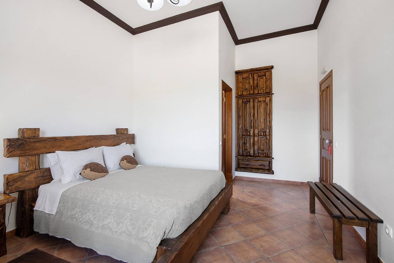 Quarto 'Quarto Castanho-Vista Campo-C Pátio' com Piscina Partilhada, Wi-Fi e Ar Condicionado in Mértola, Distrito de Beja