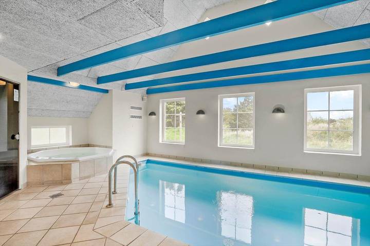 Ferienhaus mit Meerblick für 10 Personen, mit Pool und Terrasse sowie Whirlpool und Sauna, mit Haustier in Blavand - 3