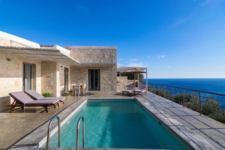Villa für 5 Personen, mit Pool und Garten auf Kreta - 2