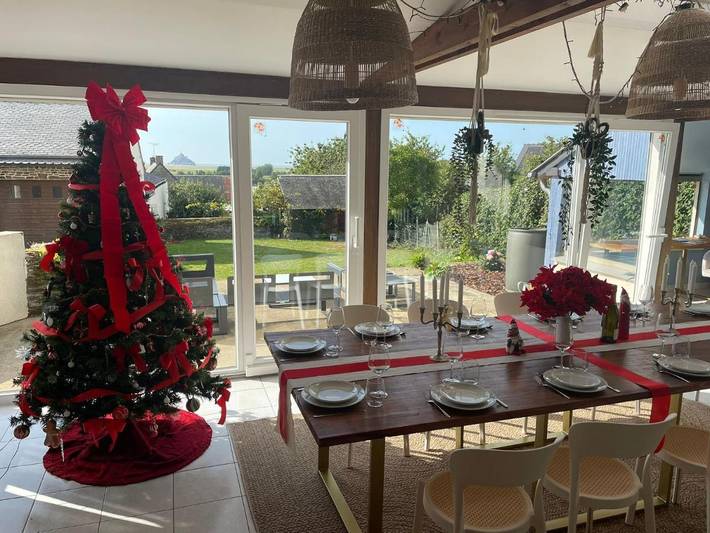 Location de vacances pour 12 personnes, avec jardin et vue à Huisnes-sur-Mer - 2