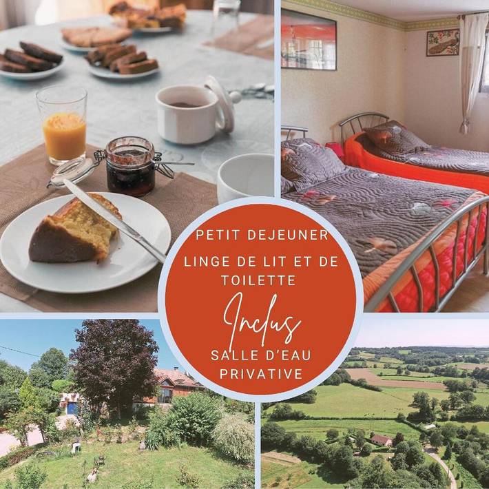 Alojamiento y desayuno para 2 personas, con jardín además de vistas y terraza, Familias con niños - 1