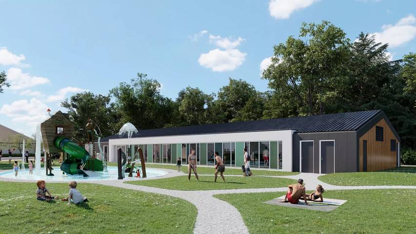 Mobil home pour 6 personnes, avec piscine et terrasse, animaux acceptés dans Kaatsheuvel - 4