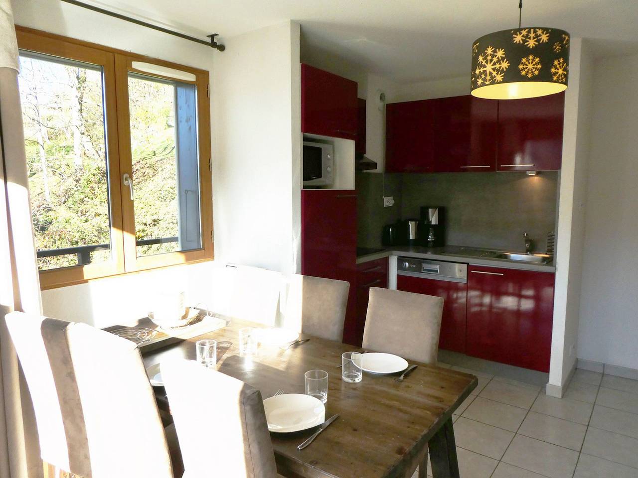Appartement entier, Appartement calme 3 pièces, 6 pers., animaux acceptés à Saint-Gervais in Saint-Gervais-les-Bains, Pays du Mont-Blanc