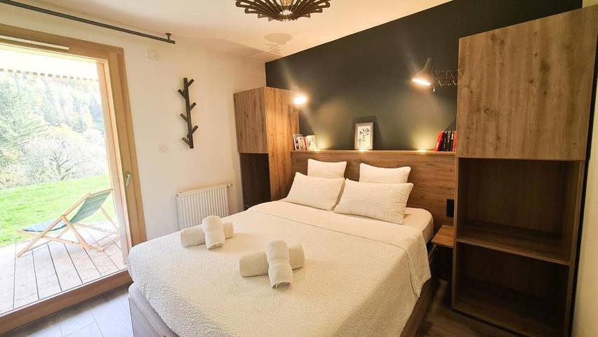 Appartement de vacances pour 2 personnes, avec terrasse et vue