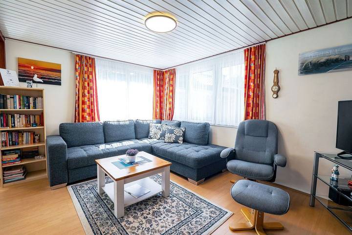 Ferienhaus für 4 Personen, mit Terrasse und Garten sowie Ausblick in Sahlenburg