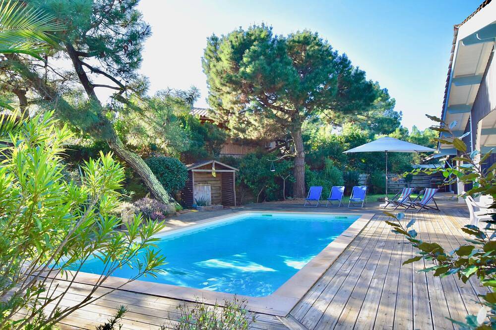 Villa con piscina en Cap Ferret in Lège-Cap-Ferret, Region de Arcachon